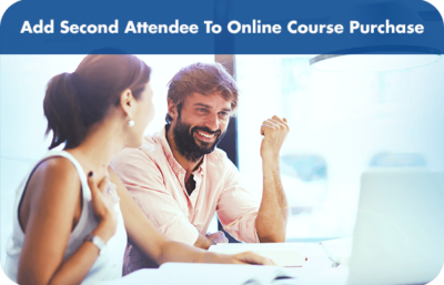 Add a Second Attendee to Online Course Purchase