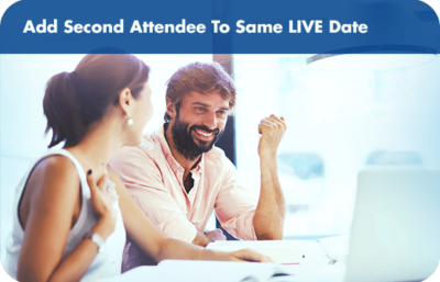Add a Second Attendee to Same LIVE Date
