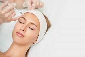 Near Eye Injection at Spa Salon