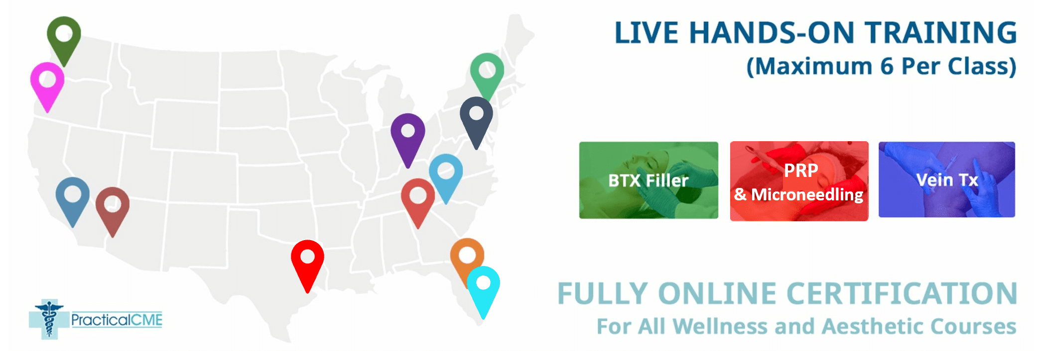 Learn Botox Training Dermal Filler CME PRP and Microneedling Training courses
