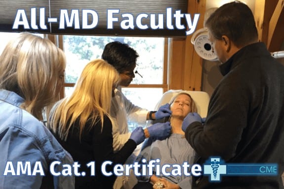 Botox Training, Filler Training, PRP Training, Microneedling Training, CME Accredited, Botox Hands-On, Filler Hands-On, Microneedling Hands-On, Vampire Facelift, Vampire Facial, PRP Hands-On, Botox Certification, Filler Certification, Microneedling Certification. Hands-On Injection Training taught by MD's