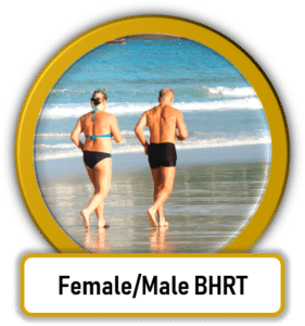 Bio-identical training course icon.